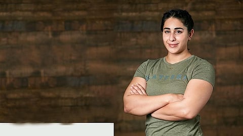 Shaikha uses her gym and Instagram, where she is known as Kiki to her 25,000 fans, to promote healthy living