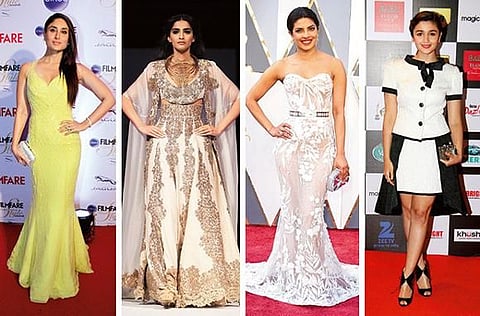 From left: Kareena Kapoor Khan; Sonam Kapoor; Priyanka Chopra; Alia Bhatt.