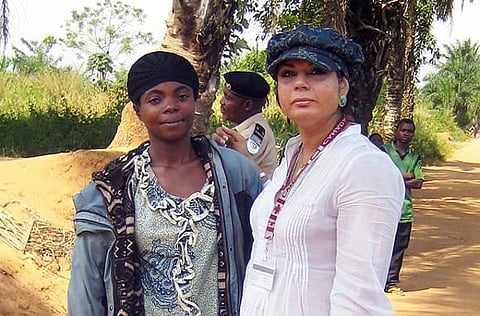 Zubaida meets a local activist who helped women to protect themselves against sexual abuse in a remote part of DR Congo.