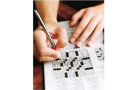 Challenge your brain with sudokus and crosswords to prevent memory lapses.