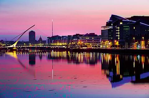 Ireland's capital Dublin.