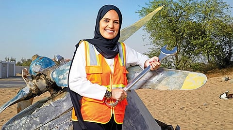 Being the first female Emirati aircraft engineer is a matter of pride, but Suaad says it also comes with a sense of responsibility