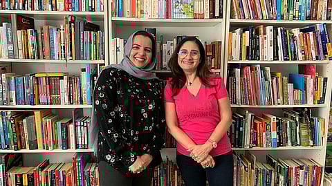 Somia Anwar and Grace Karim's start-up took off with just 50 books in January. They now have 1,400 books on their site with another 500 tittles waiting to be uploaded