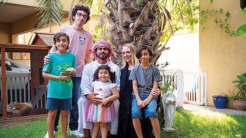 A typical family weekend would be spent in the mountains, the beach or pottering around in the garden, says Holly