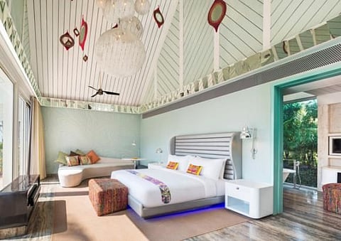 The brand-new W hotel in Goa, India, which opened in March.