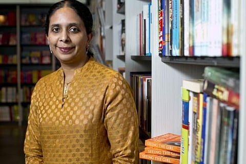 Anuradha Vijayakrishnan is the author of Seeing The Girl.