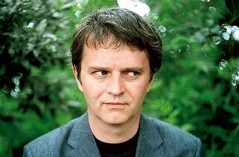 British comedian, writer and actor Paul Merton.