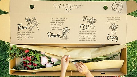 It takes about 15 minutes to arrange the flowers – a time to disconnect from the distractions and pressures of daily life and mindfully connect with nature