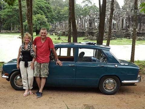 It was all absolutely brilliant, seeing so much
of the world, engaging with so many cultures.