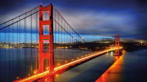 The Golden State flirts with the Pacific for 840 miles