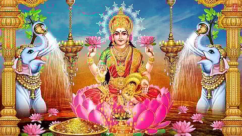 Connecting with the Divine Goddess As Maha Laxmi