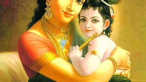 Yashoda and Krishna — The Divine Leela