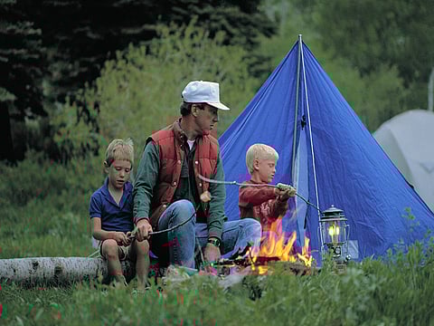 family camping