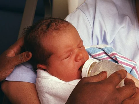 feeding infant