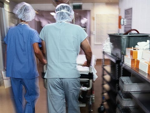 doctors in a hospital