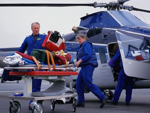 helicopter medical emergency