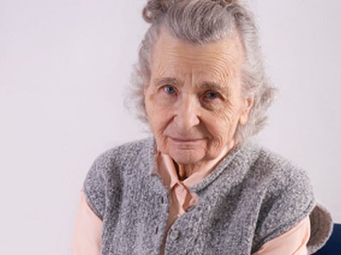 elderly woman