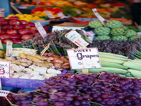 fruits and vegetables