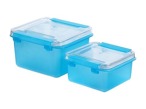 plastic containers