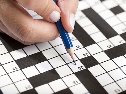 crossword puzzle