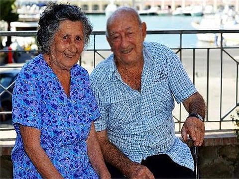italian couple