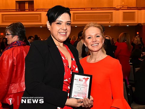 Annabelle Jimenez (left) and Macy’s executive vice president Molly Langenstein
