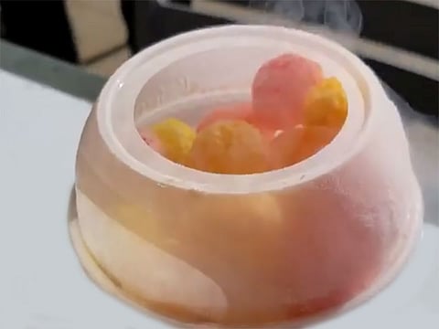 liquid nitrogen dessert