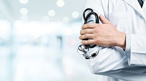 a doctor with stethoscope
