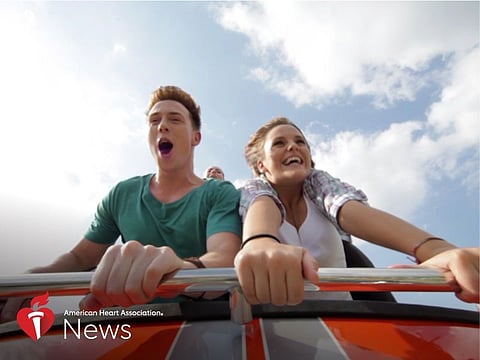 Are thrill-seekers with heart conditions playing with danger?