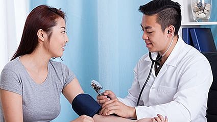 a doctor check up
