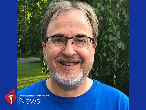 Heart attack survivor Michael Feldman