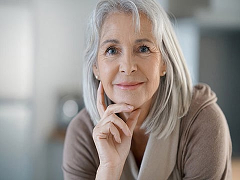 middle-age woman