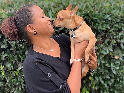 Project participants Donna Howard and Pablo