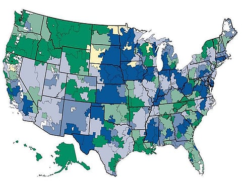 US map