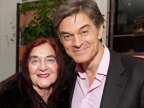 Dr. Mehmet Oz and mother Suna