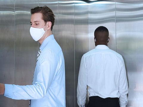 elevator covid coronavirus