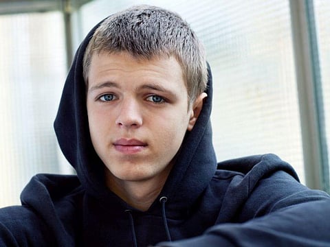 depressed boy