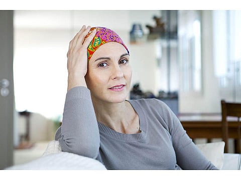 woman with cancer