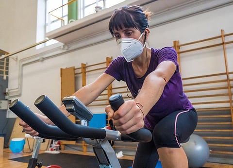 mask gym workout exercise