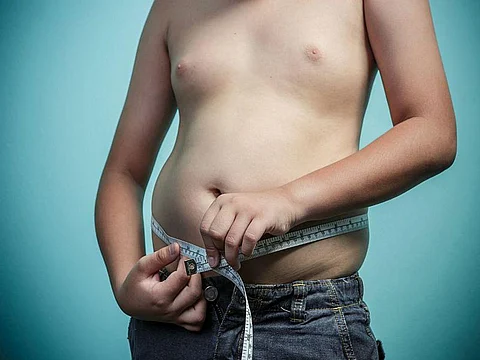 obese boy