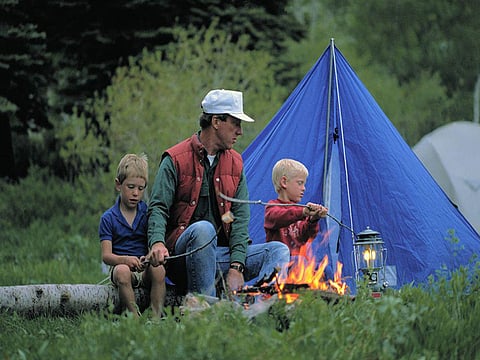 family camping