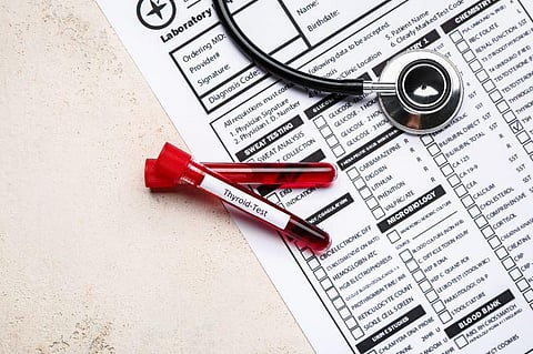 heart stethoscope blood test