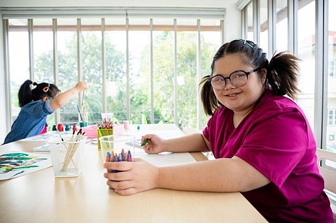 down syndrome teen girl