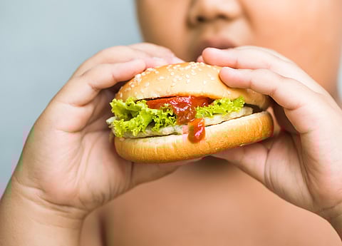 obese child