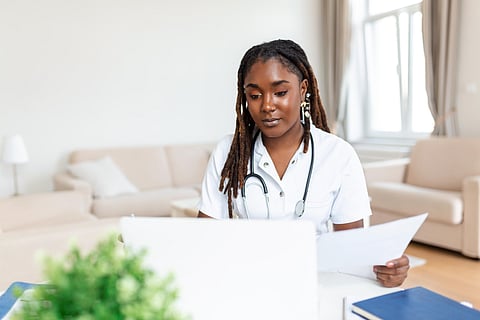 Educational video watched by doctor