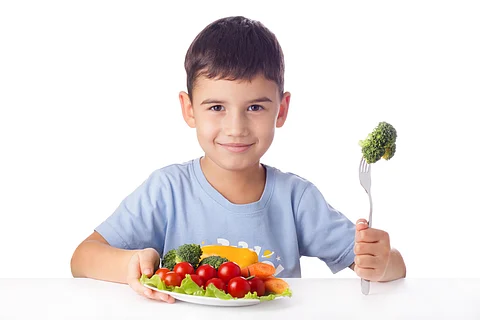vegetables fiber child