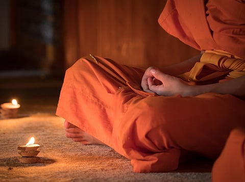 meditation monk