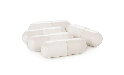 white capsules