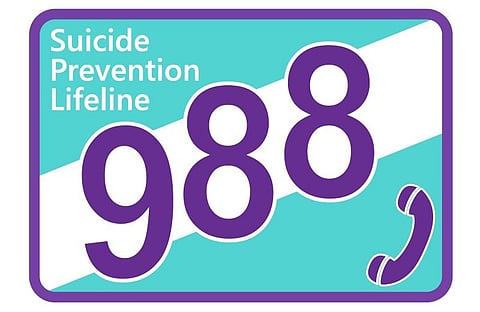 988 suicide hotline