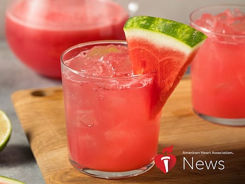 AHA News: Bored With Plain Water? Turn It Into Agua Fresca.
